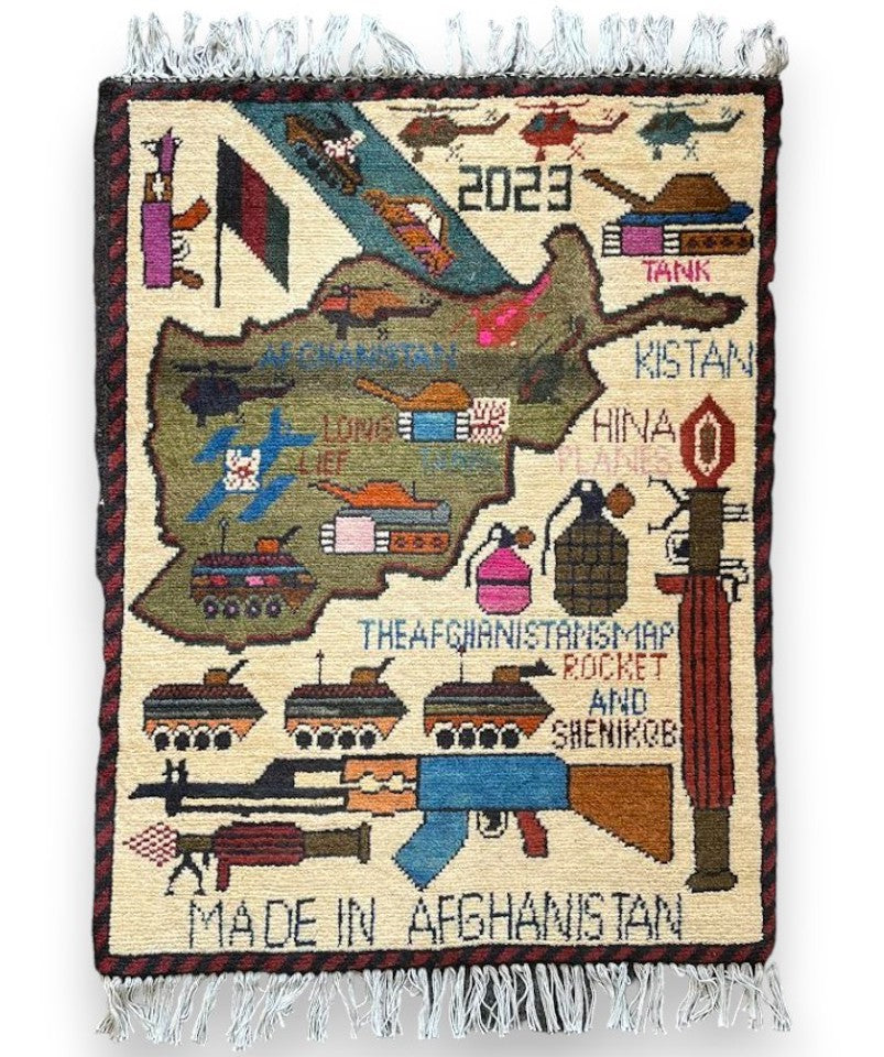 Afghan popular War Rug