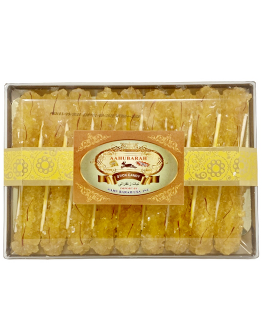 Saffron Rock Candy